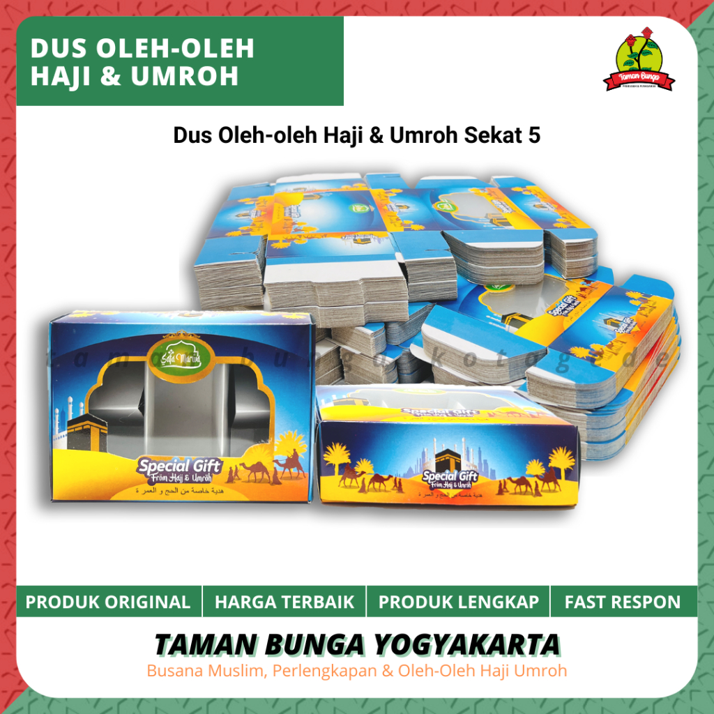 

DUS OLEH-OLEH HAJI & UMROH SKAT 5 / DUS KOSONG SOUVENIR HAJI & UMROH