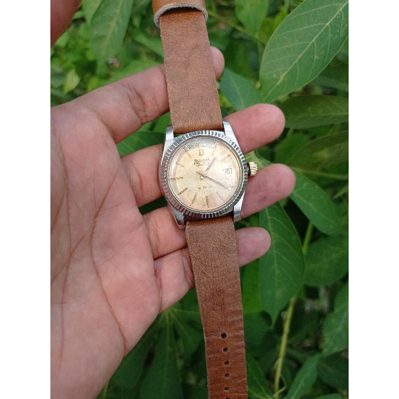 jam tangan bulova president automatic