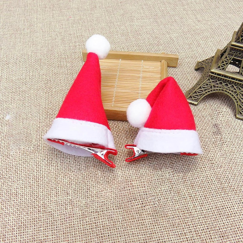 Hiasan rambut Natal,Jepit rambut Natal, Pin rambut Natal, Hiasan kepala natal, Jepit natal, Topi san