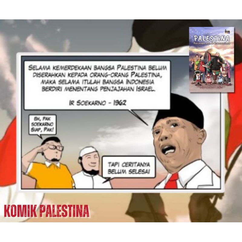 KOMIK PALESTINA PERSAUDARAAN &amp; KEMANUSIAAN