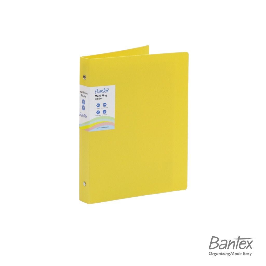 

BUKU BINDER NOTE BANTEX A5 3124-36 FRESIA YELLOW