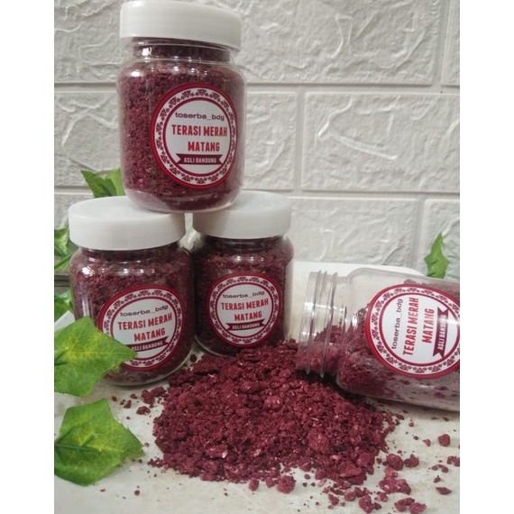 

6LQHF terasi merah bubuk matang bisa COD Best Seller