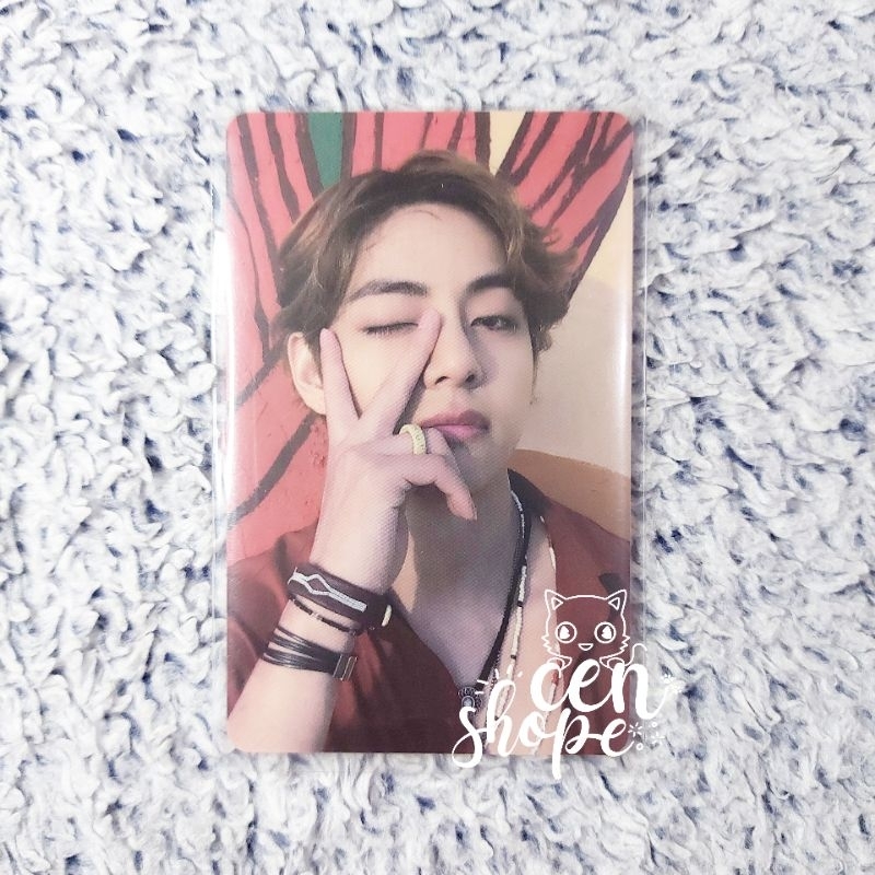 PHOTOCARD V TAEHYUNG BUTTER LUCKY DRAW SOUNDWAVE BTS LD PC SW