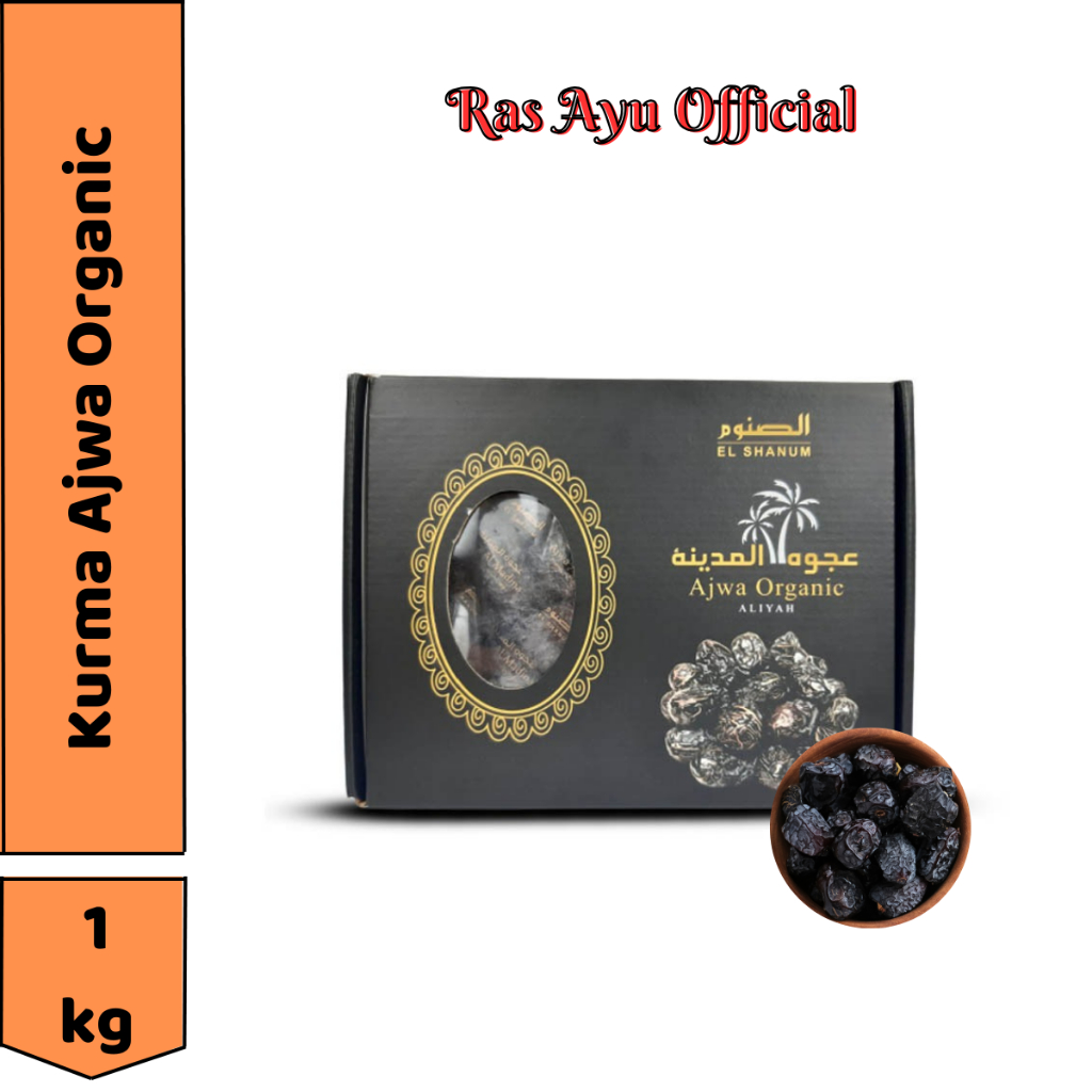 

KURMA AJWA MEDIUM 1KG BEST QUALITY / KURMA AJWA ELSHANUM PREMIUM / KURMA NABI ASLI / KURMA AJWA MADINAH / AJWA CASTLE FARM