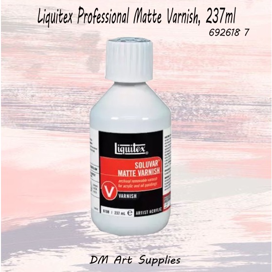 

Liquitex Professional Matte Varnish, 237ml (692618 7)