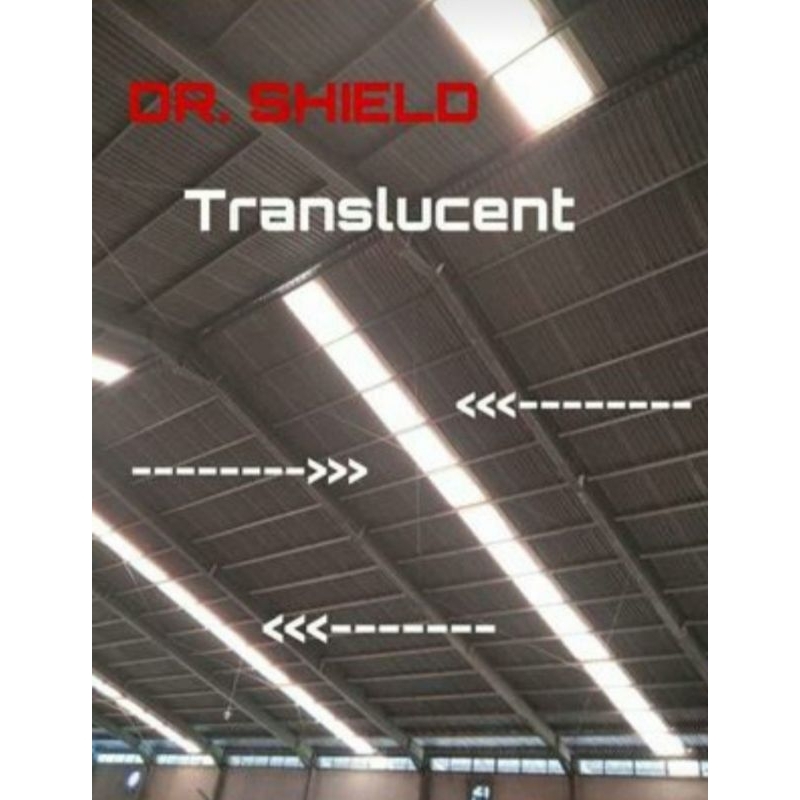 Atap UPVC dr Shield double layer UPVC semi Translucent RF1065/m/Dr Shield double layer UPVC transluc