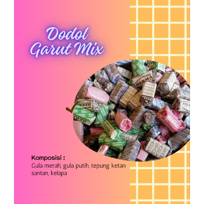 Dodol Garut Herma Mix Dodol Garut Snack Termurah Viral Makanan Ringan Dodol Garut