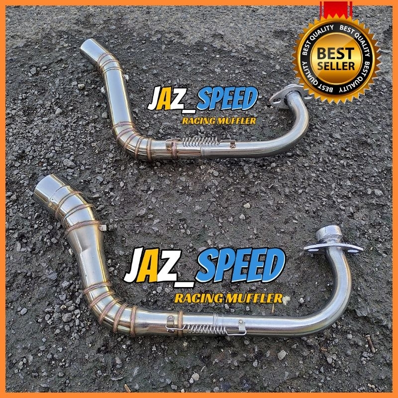 Leher/pipa knalpot Yamaha Mio smile, Mio old/lama inlet 50 dan 38