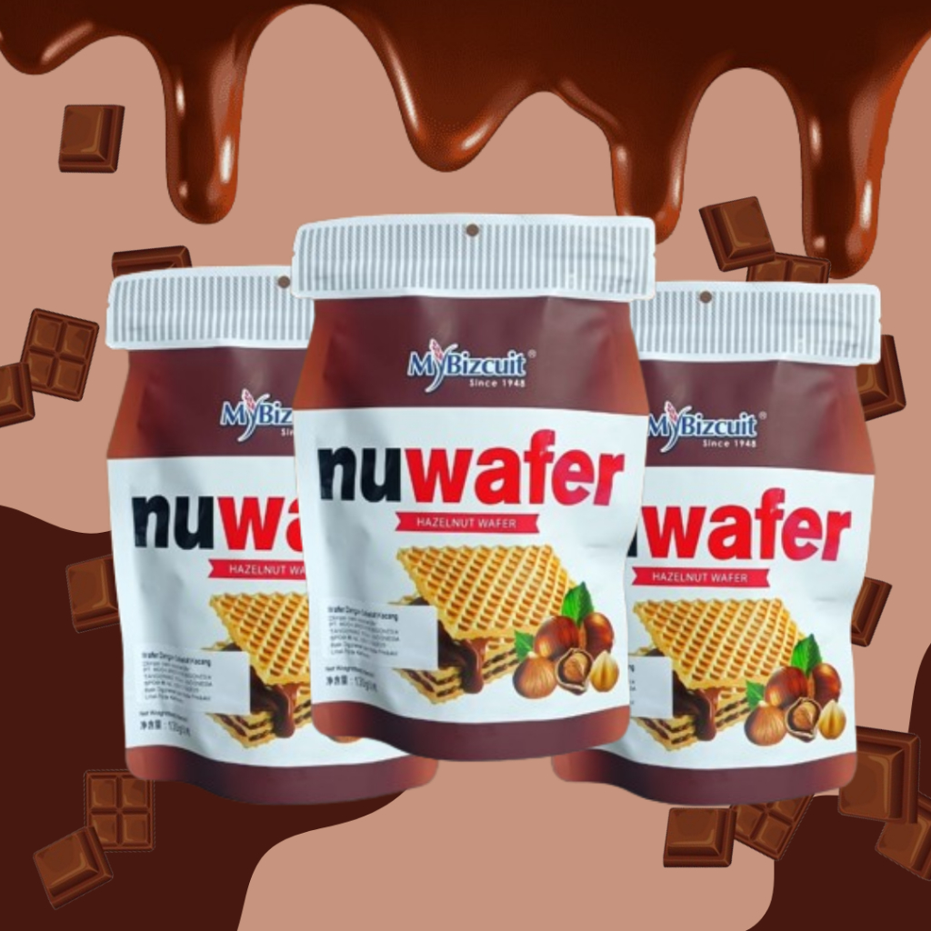 

Nuwafer Hazelnut Wafer