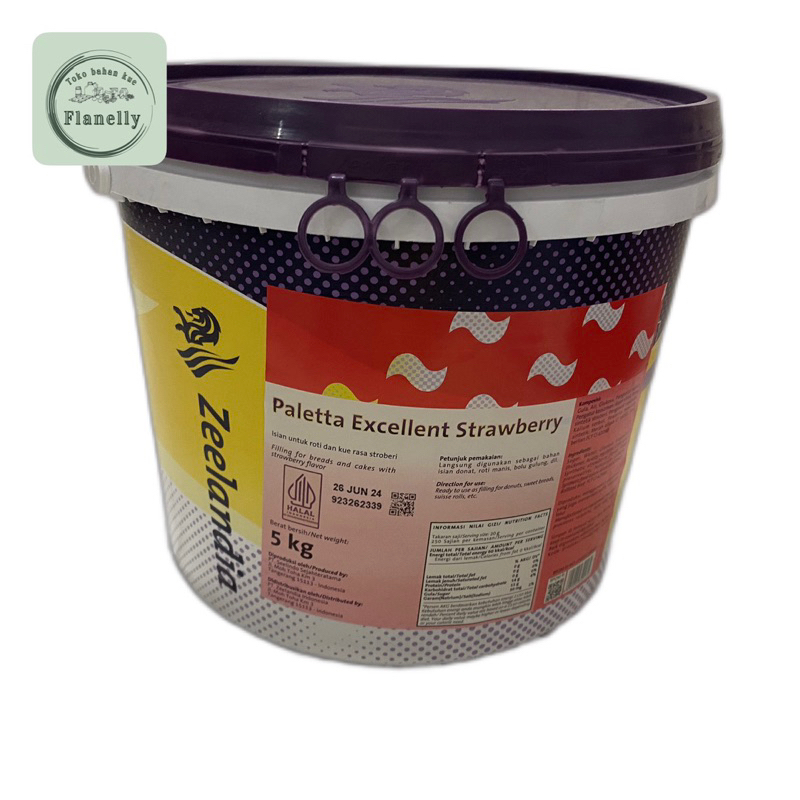 

Jem blueberry/strawberry paletta zeelandia (5kg)