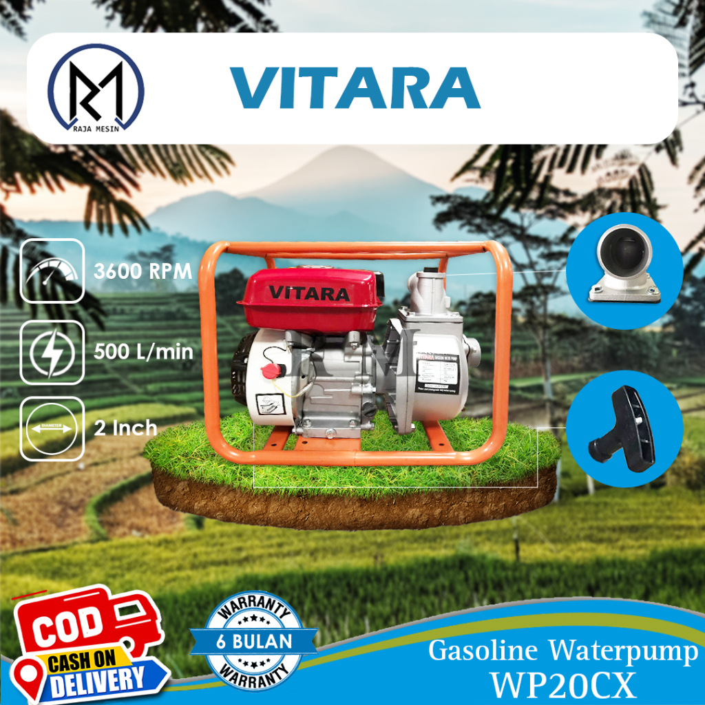 Pompa Air Sawah / Water Pump Vitara WP 20CX 2'' / WP 30CX 3"