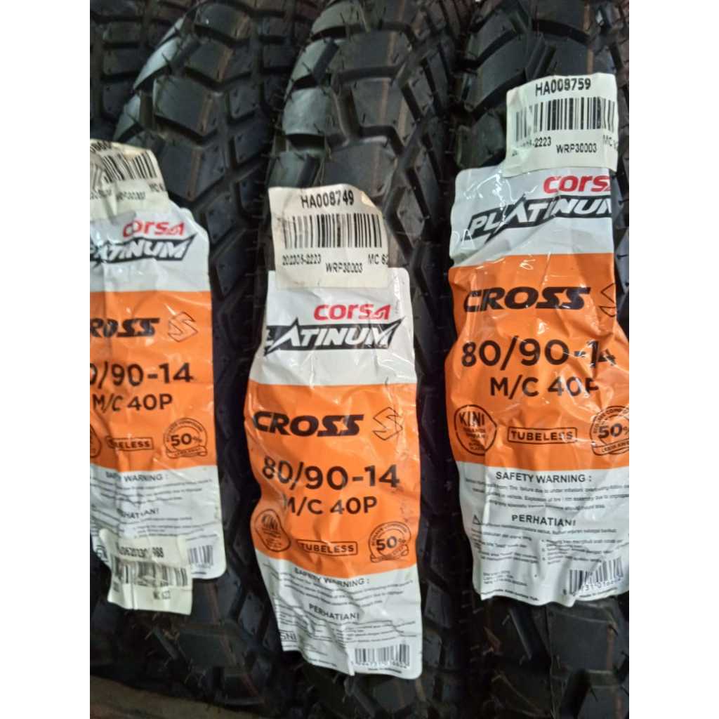 Corsa Cross S 80 90 ring 14 80/90-14 CrossS 80/90 ring 14 Tubeless