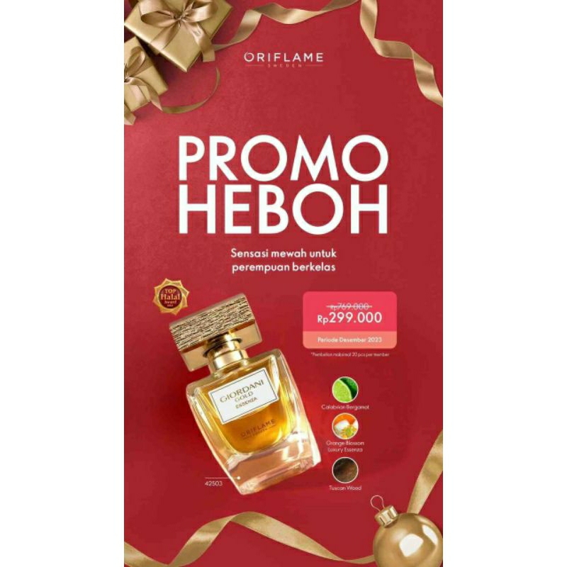 Parfume Oriflame 1000% Original