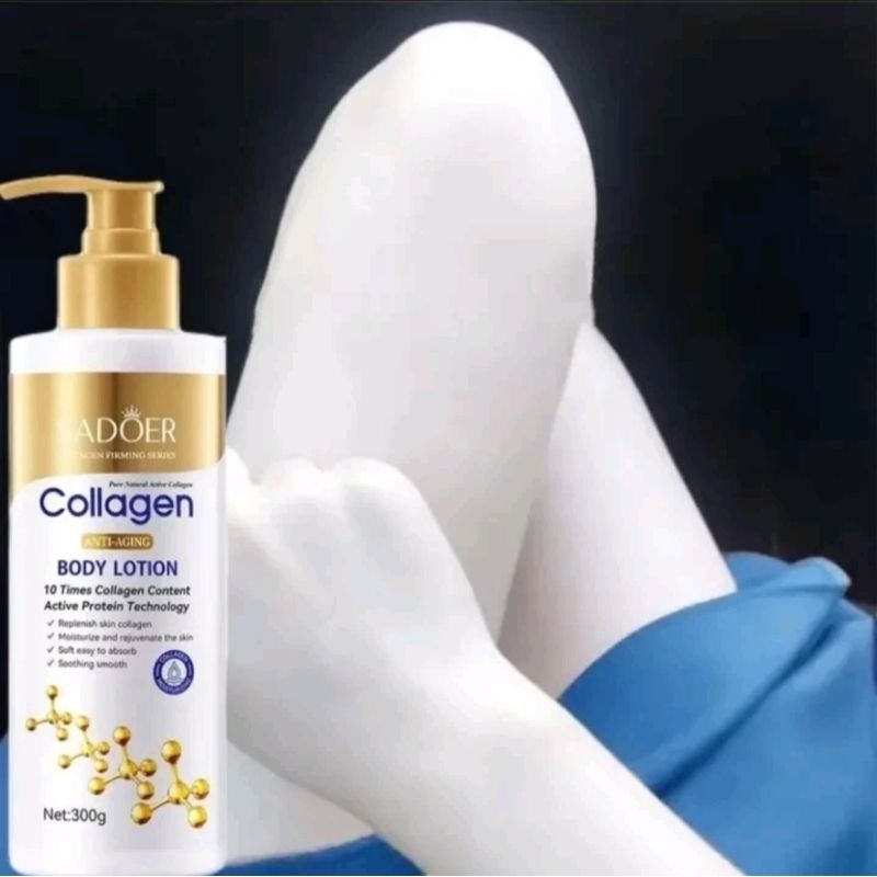 SADOER WHITENING COLLAGEN BODY LOTION PEMUTIH BADAN PEPERMANEN BPOM