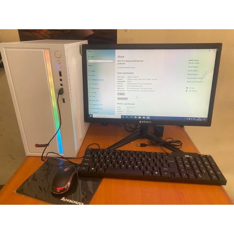 Pc fullset new gaming render core i5 GEN4+RAM 8+SSD 128+HDD 500+VGA Nvidia 4gb