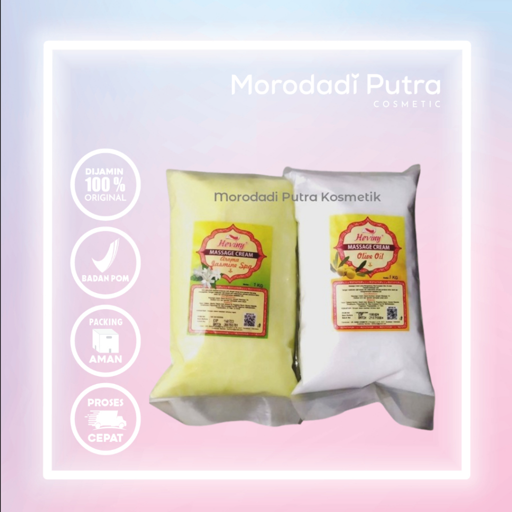 Heviny Massage Cream Refill 1kg (4609)