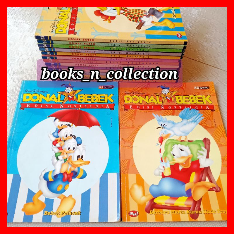 Donal Bebek tebal edisi NOSTALGIA bekas