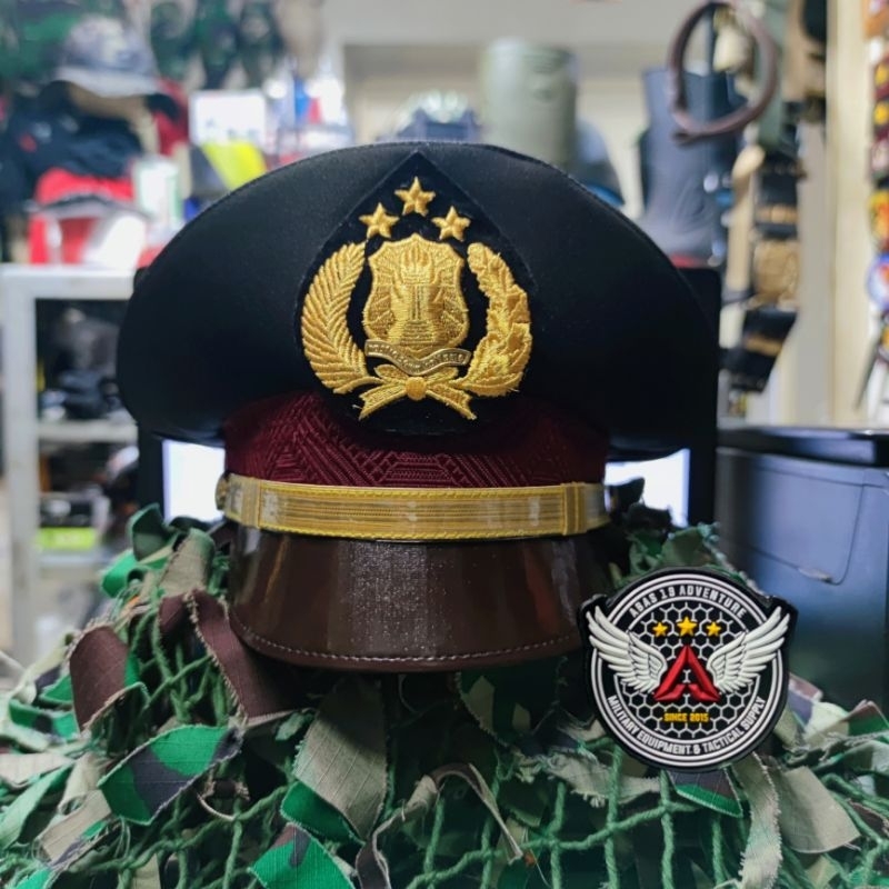 Topi Pet PDU PAMA POLRI