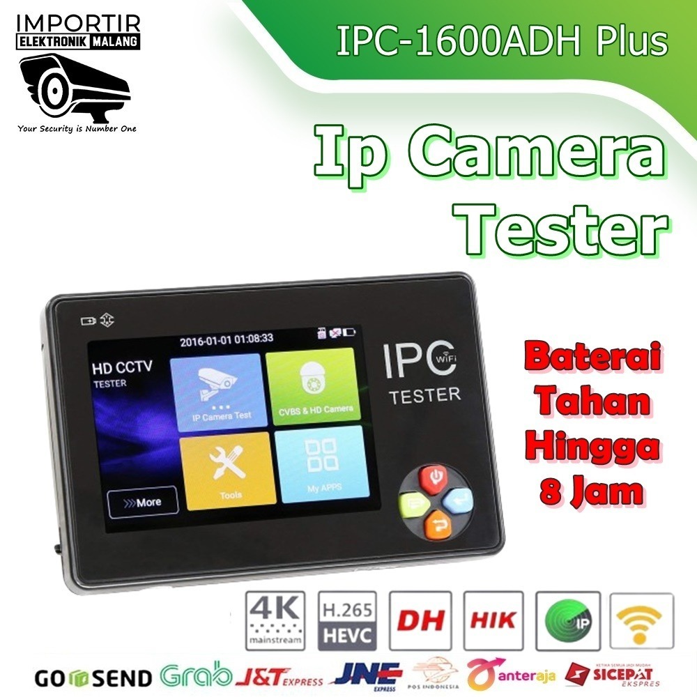 IP Cam Tester 4K IPC-1600ADH (Non PoE) - IEM