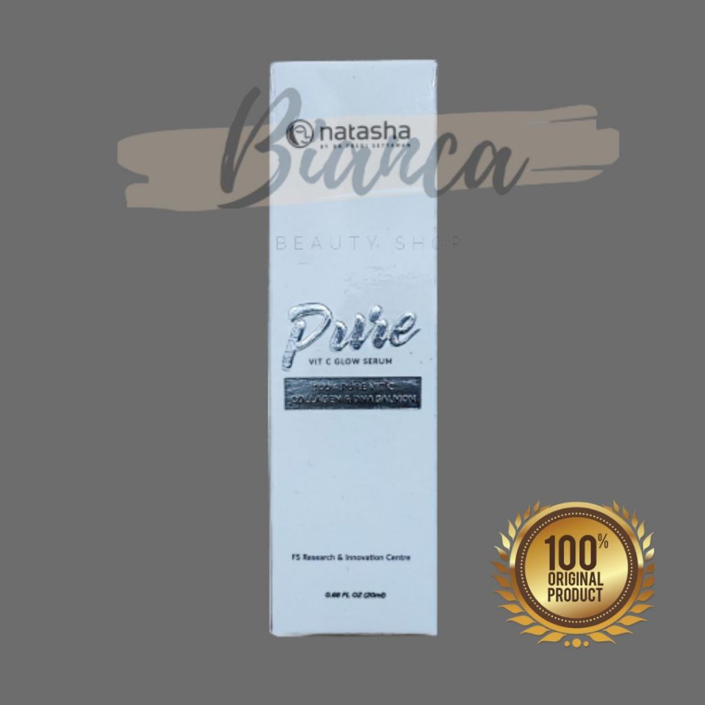 SERUM GLOWING/ SERUM NATASHA/ SERUM FLEK/ SERUM PENCERAH/ WHITENING/ PURE VIT C/ PUREVIT/ SERUM VITC