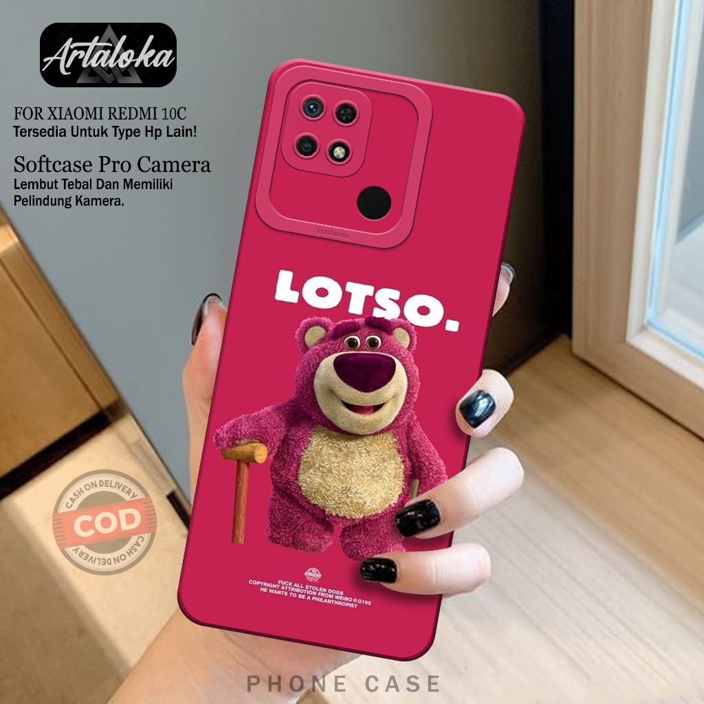 Softcase Hp Xiaomi Redmi 10C Fashion Case Kartun Case Xiaomi Redmi 10C Silikon TPU Pro Camera Casing
