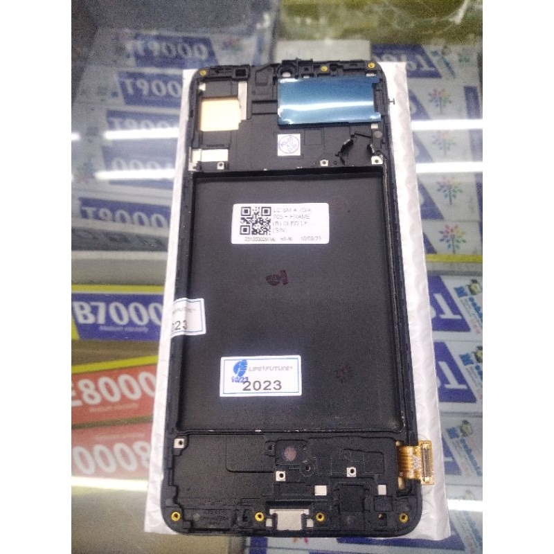 lcd samsung a705 / lcd samsung a70 oled fullframe fingerprint on