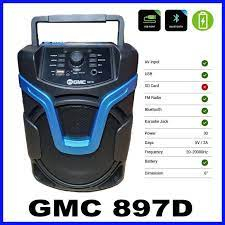 SPEAKER MEETING MINI GMC 897D BLUETOOTH SPEKER MITING BISA KARAOKE