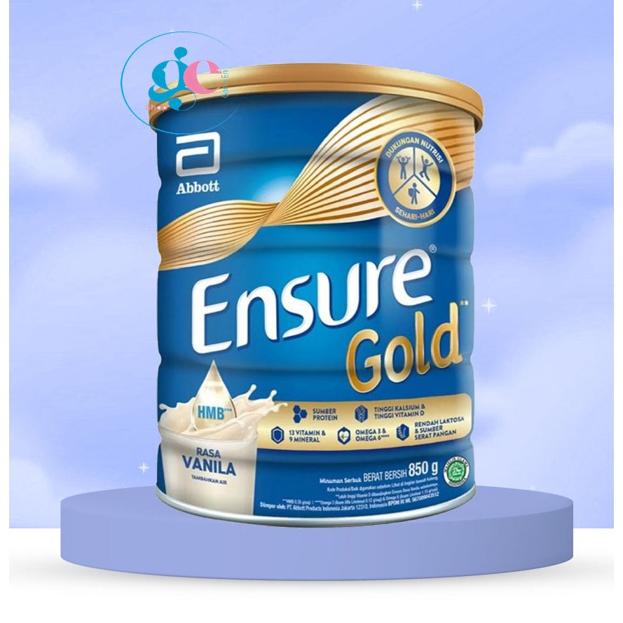 

Ensure Gold HMB Vanila dan Coklat 850 Gr