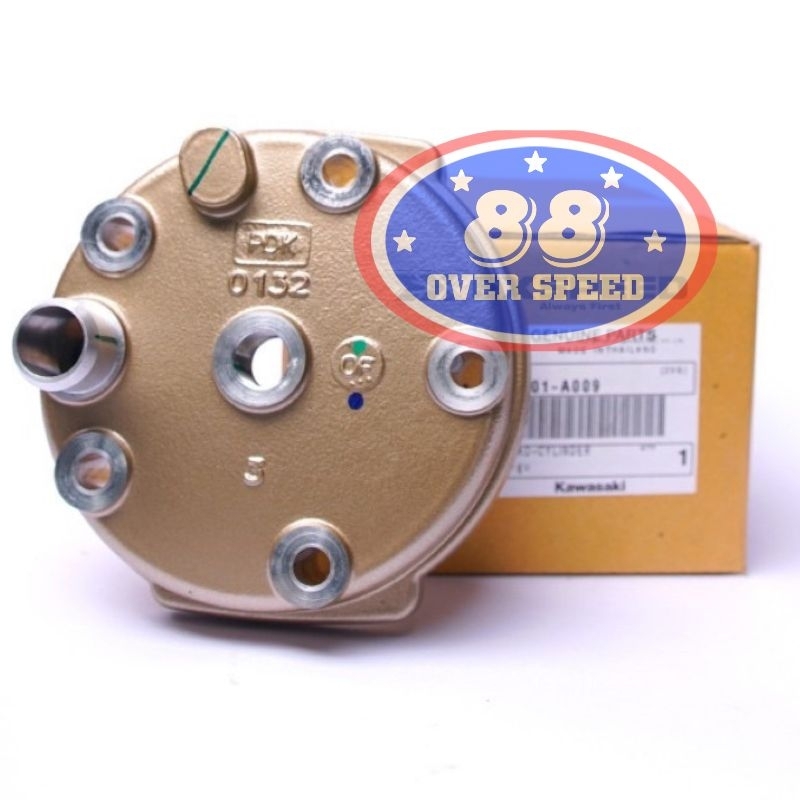 HEAD PDK ORIGINAL KAWASAKI THAILAND BLOK HEAD NINJA PDK GOLD ORIGINAL 11001-A009