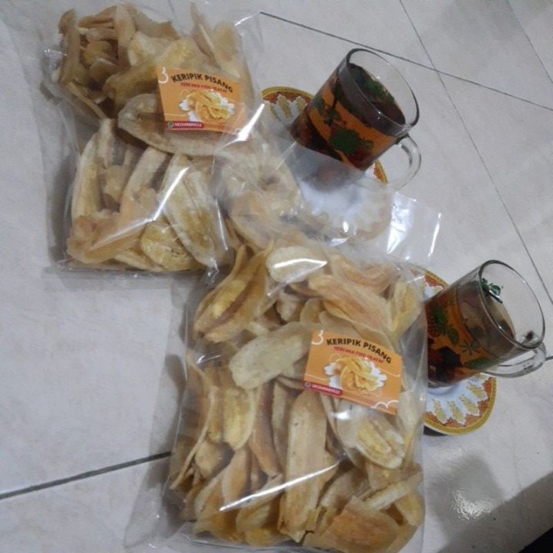 

Keripik Pisang Kepok 250 gram