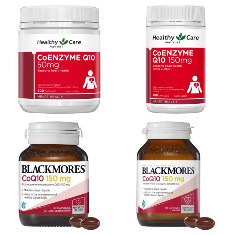 Blackmores Coq10 150mg Healthy Care Coenzyme Q10 50mg 150mg