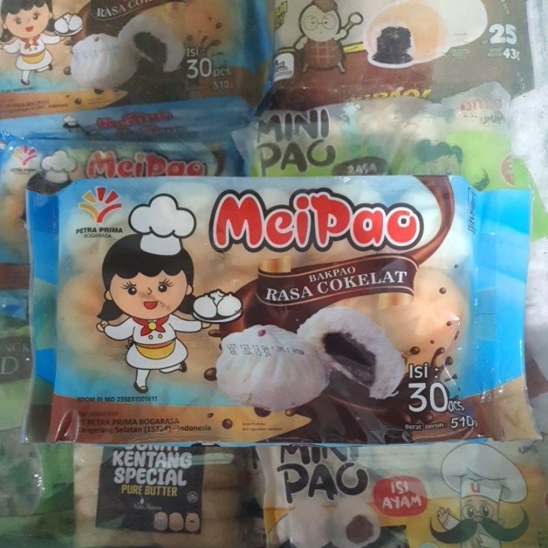 

MeiPao Minipao Coklat isi 30