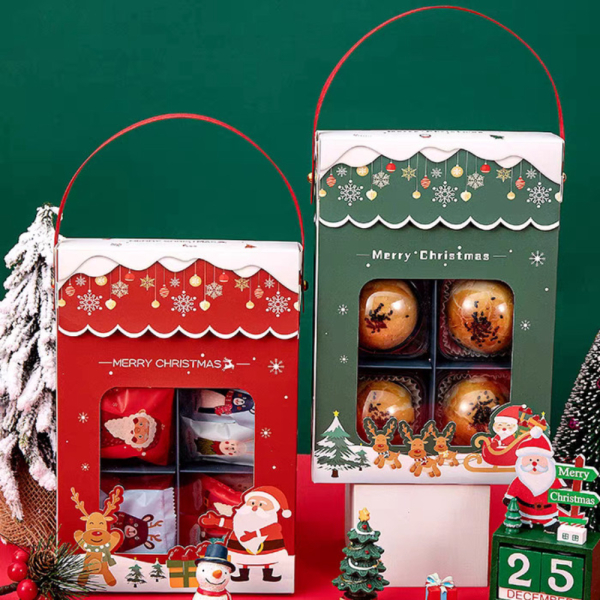 

Promo Kotak Natal box cookies Christmas box kemasan natal kotak xmas terbaru - Hijau Tua Diskon