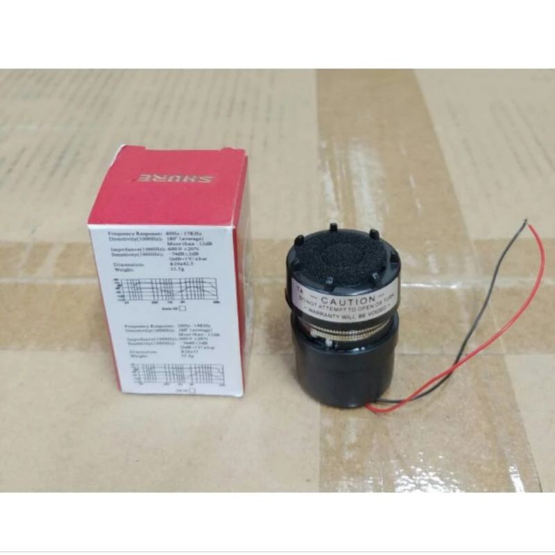 Spull Mic Kabel & Wireless Shure sm-58