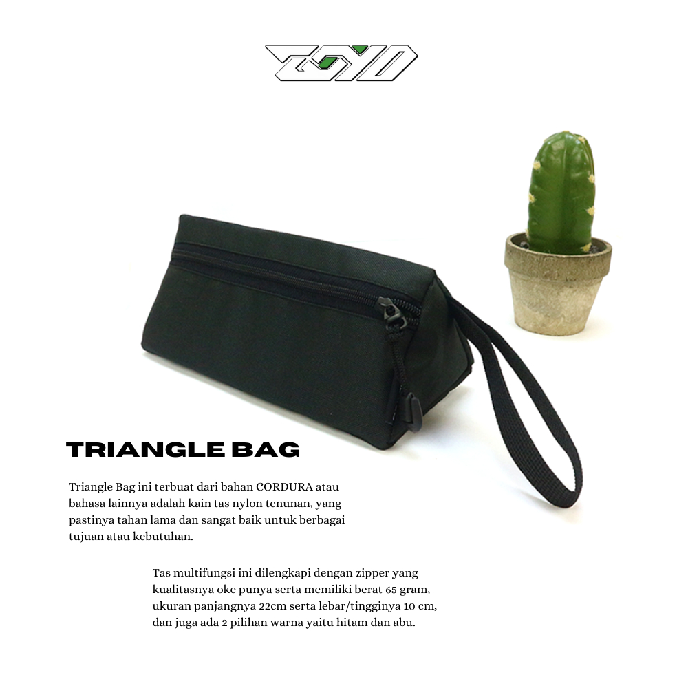 

tempat Pensil Pencil Case Segitiga Kostak Alat Tulis Atk Sekolah Kuliah Kerja