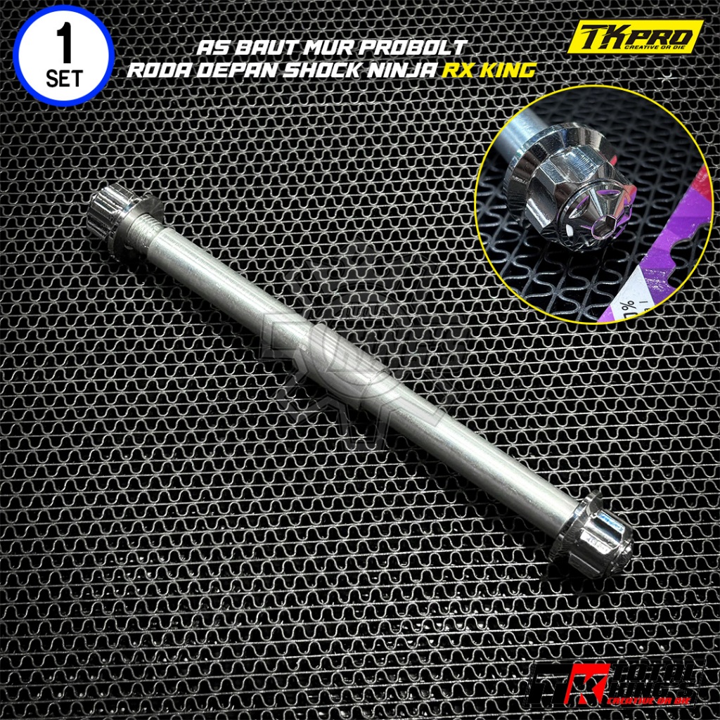 AS BAUT MUR RODA DEPAN RX KING BUTTOM SHOCK NINJA DOUBLE MUR PROBOLT
