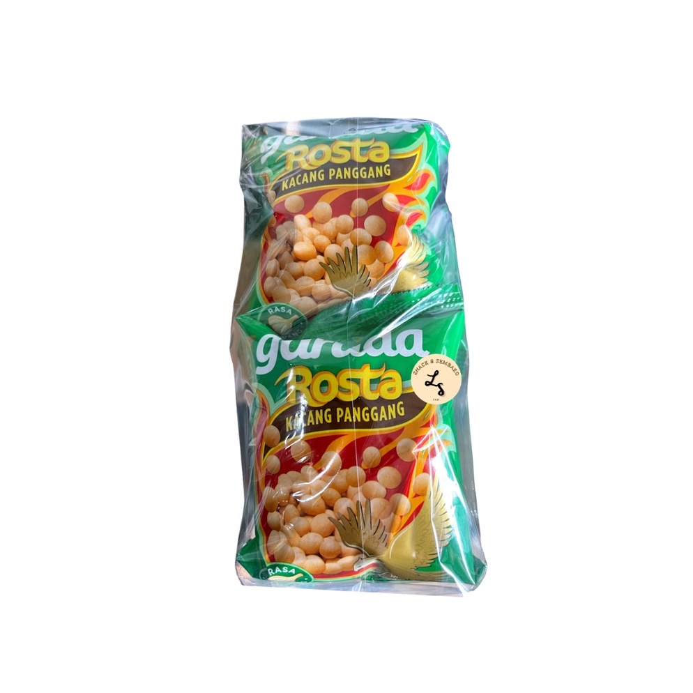 

[PRODUK-BJEMK90] Kacang Panggang Garuda Rosta Rasa Bawang 1 Pack Isi 20 pcs Dijual Murah