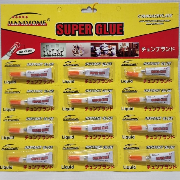 

Pasti Murah LEM SUPER GLUE HANDSOME (ISI 12 PCS) ➧✾