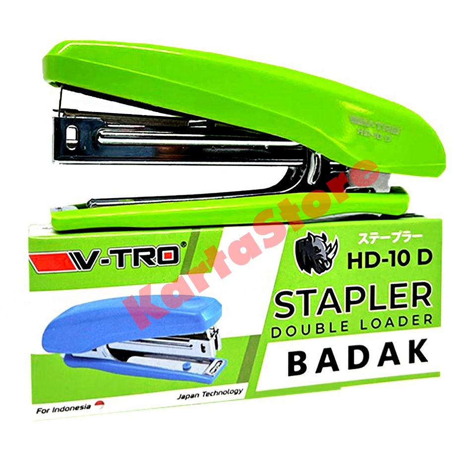 

Ready Stock STAPLER V-Tro HD-10d BADAK Double Loader ➔➝✺❇