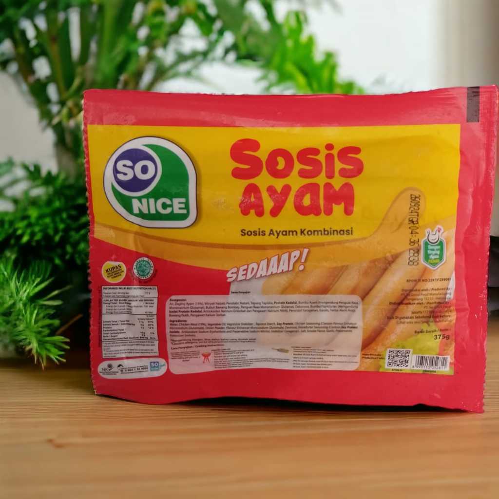 

SONICE SOSIS AYAM KOMBINASI 374gr
