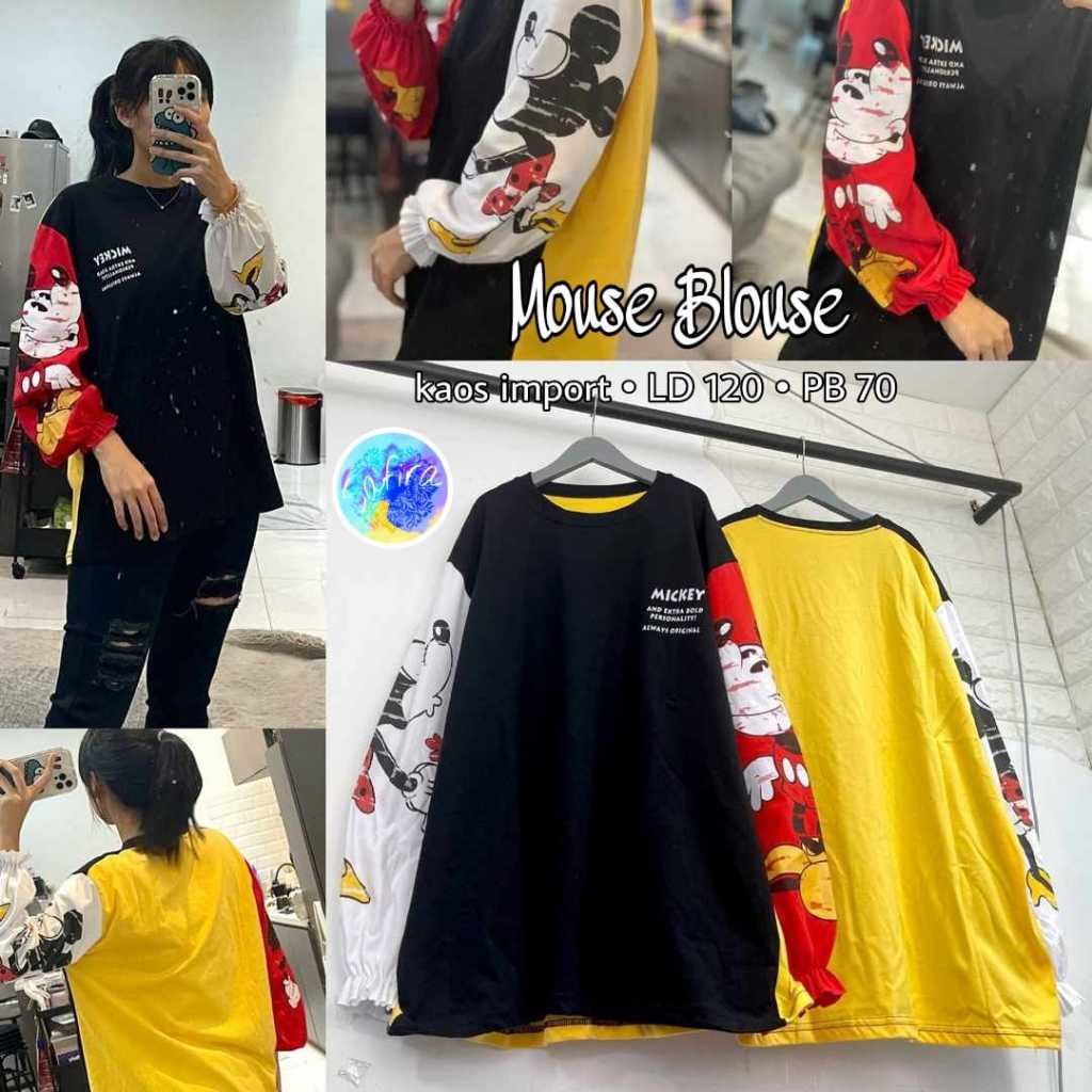 KAOS BABYTERRY WANITA IMPORT PREMIUM LENGAN PANJANG BAJU ATASAN KAOS WANITA JUMBO LD 120 ATASAN BIG 