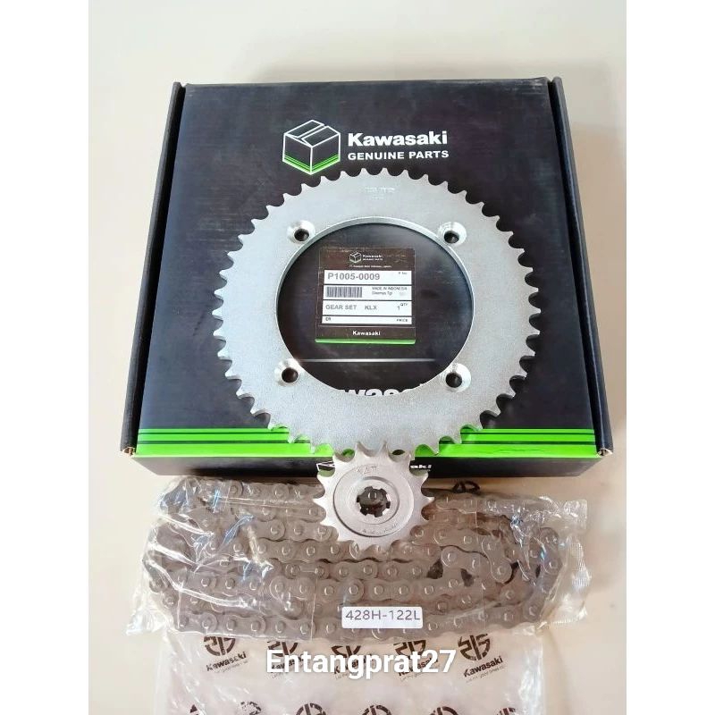 Gear set Gir Komplit 1 set Kawasaki KLX 150 BF/KLX D Tracker