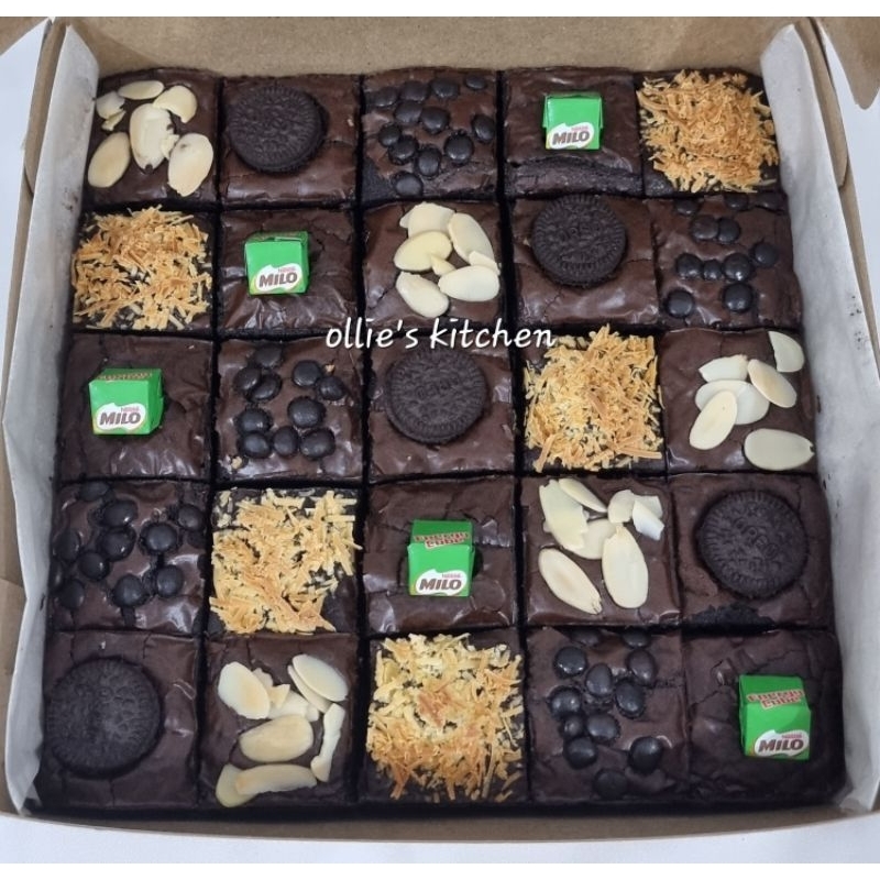 

chocolate/matcha fudgy brownies