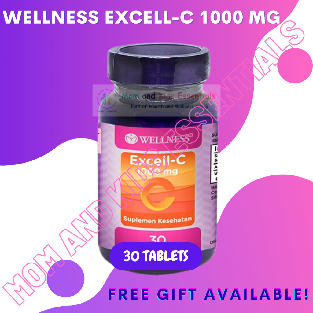WELLNESS EXCELL C 1000 MG 30 TABLET SUPLEMEN VITAMIN C 1000 MG