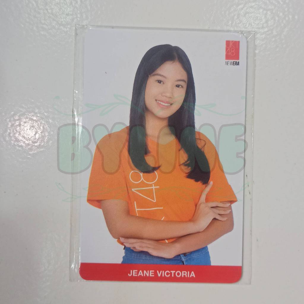 Photocard JKT48 Nice To See You - Jeane Victoria (Jeane JKT48)