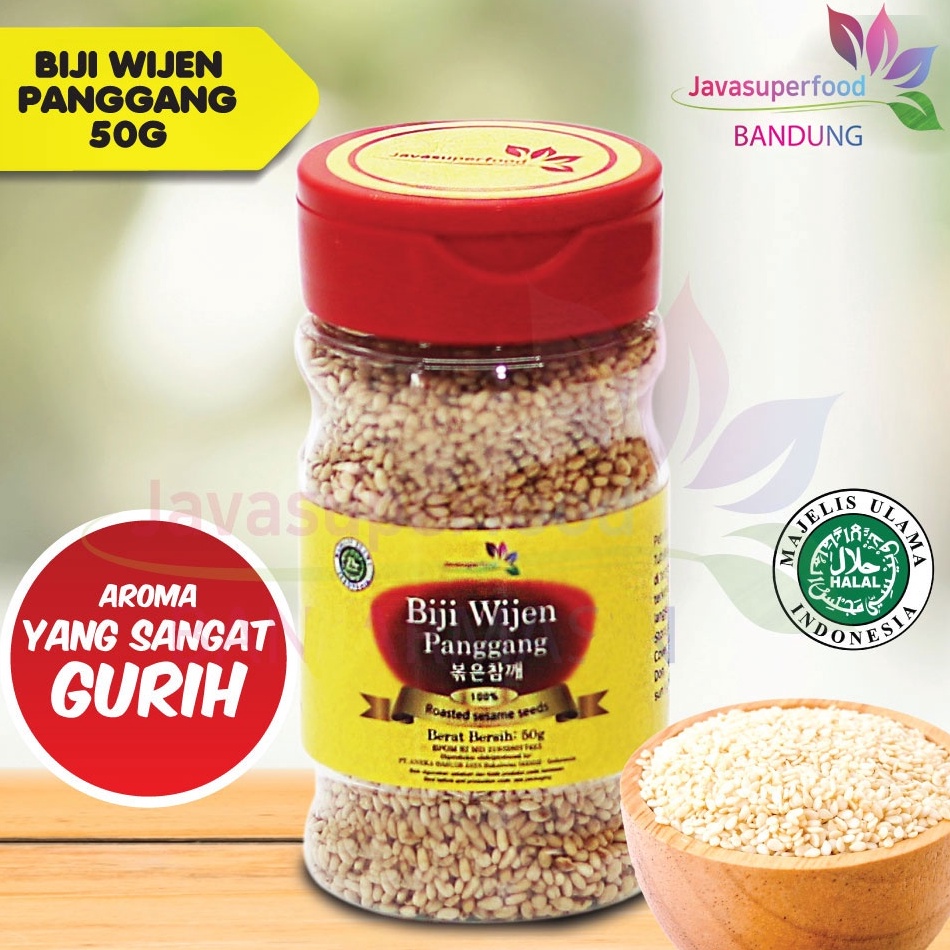 

Terupd@te BIJI WIJEN PANGGANG / SESAME SEEDS ROASTED KOREA 50 GRAM [98]