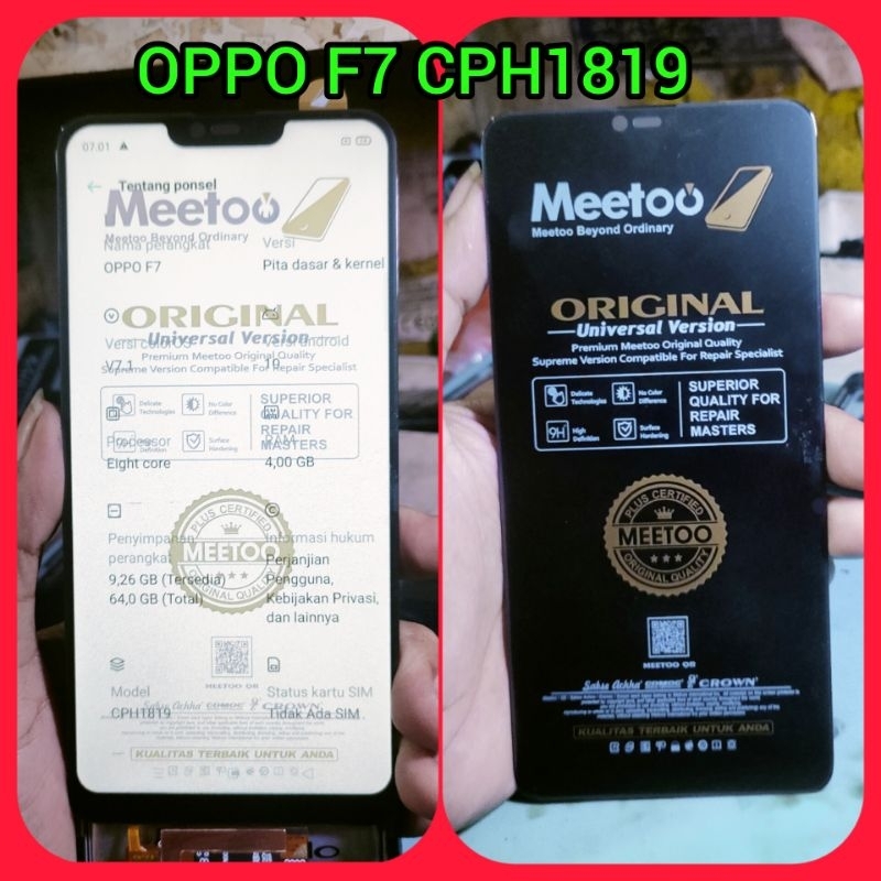 Lcd Touchsreen Ts Fulset Oppo F7 seri Hp Cph1819