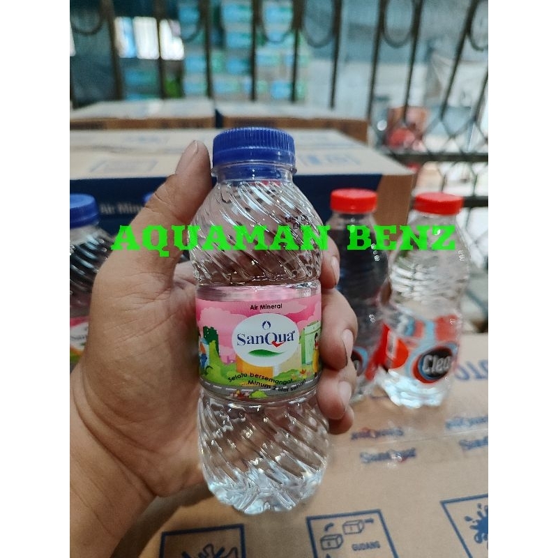 New SanQua air mineral botol mini 220ml