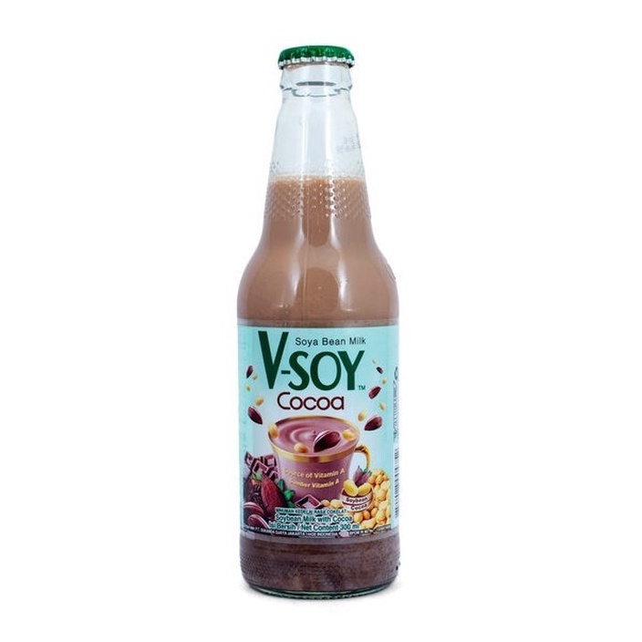 

FM90KK40 Vsoy Cocoa Bottle 300 ml | V-soy Soya Milk Susu Kedelai 300 ml 78