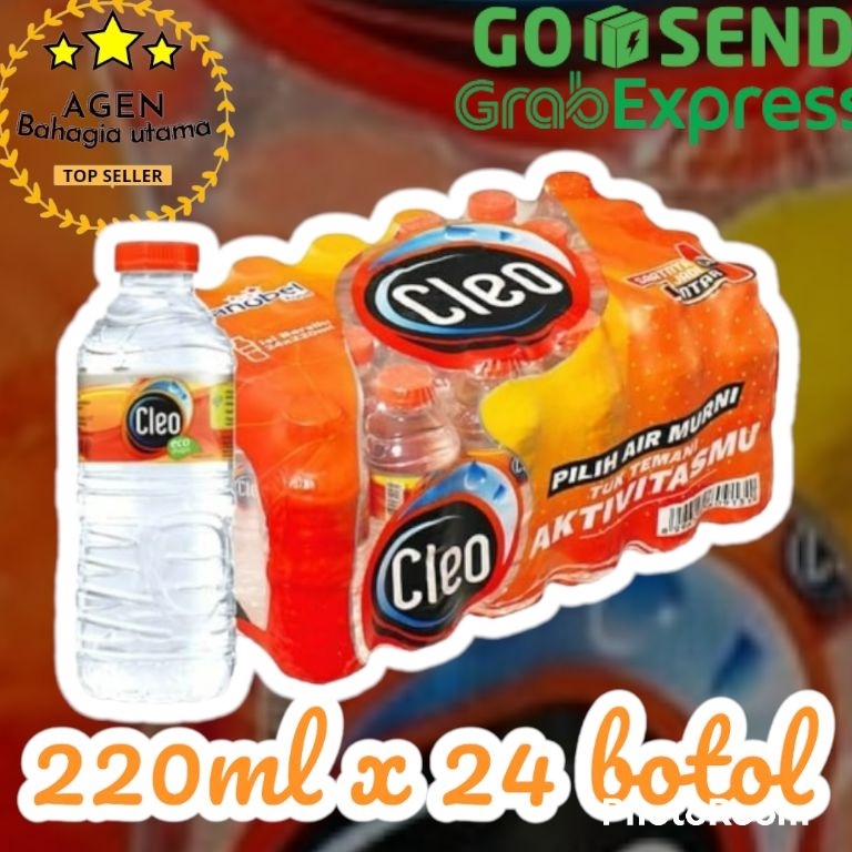 

COD AIR MINERAL CLEO BOTOL 220 ML ☇Terbaru